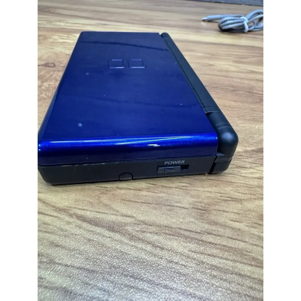 Nintendo DS Lite Handheld System - Cobalt/Black With AC Adapter - Excellent
